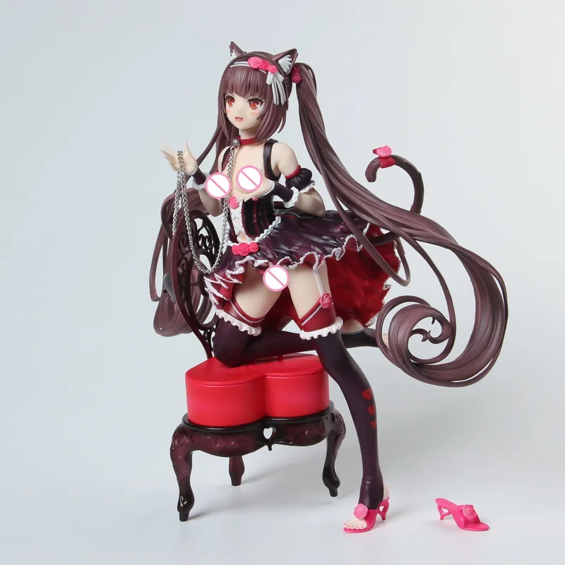 1/7 качество издание Аниме ПВХ фигурка NEKOPARA Vol.1 Soleil открытая Chocola может сбросить модель сексуальной девушки игрушка