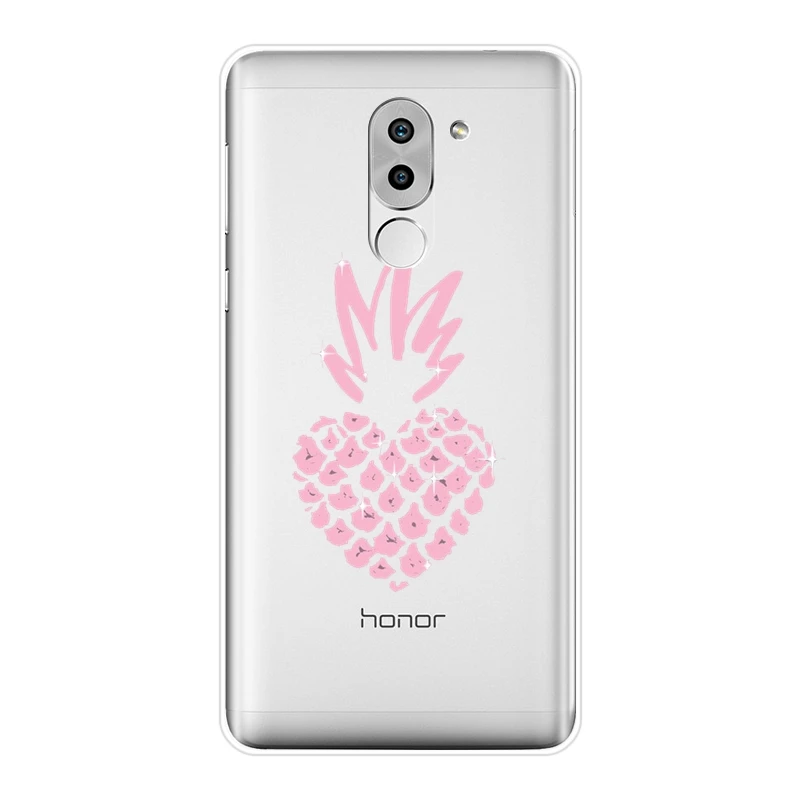 Задняя крышка для Huawei Honor 4X 5A 5X 6 6X милый мягкий силиконовый чехол телефона 6A 4C 5C 6C