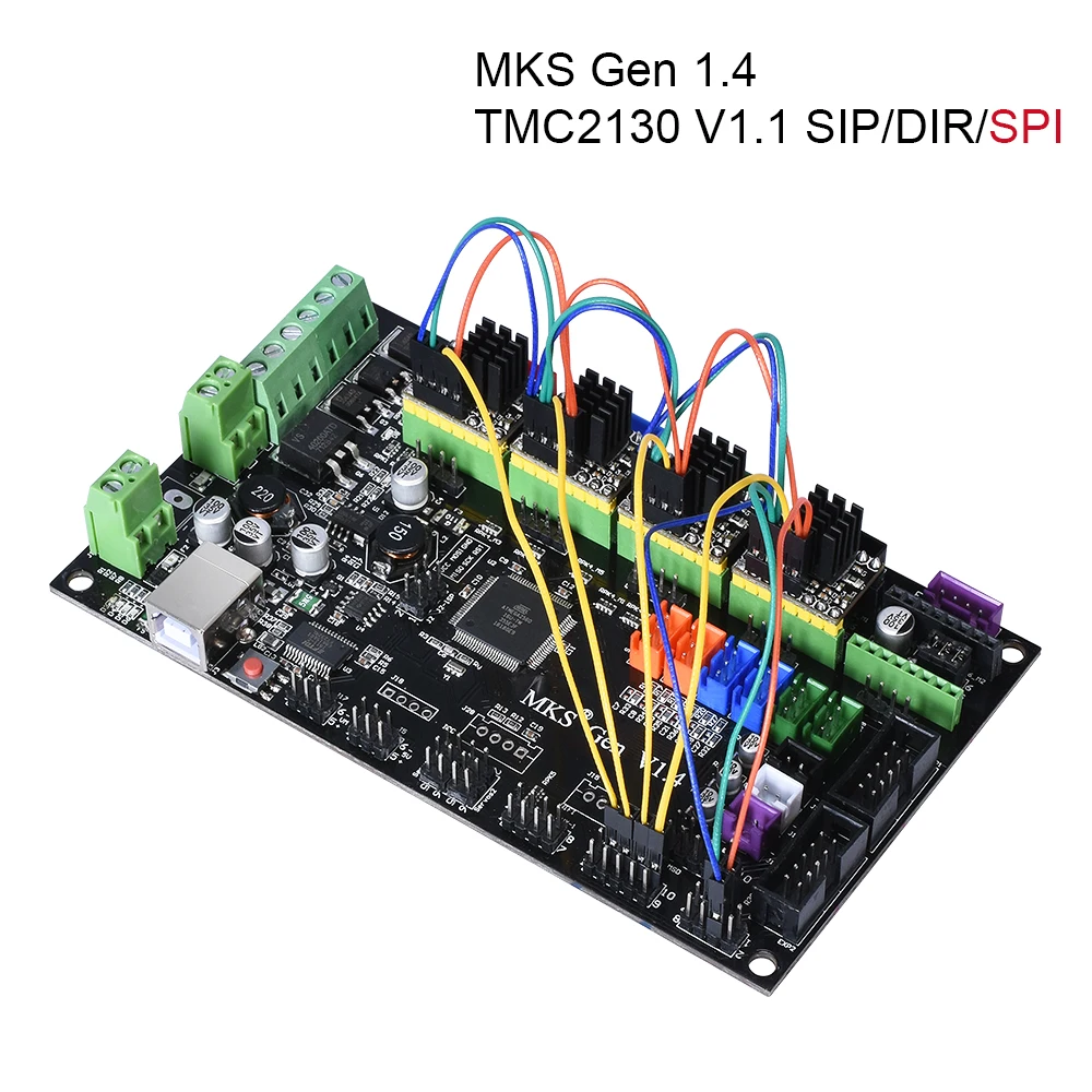 BIQU BIGTREETECH TMC2130 V3.0 SPI Драйвер шагового двигателя Замена A4988 TMC2208 TMC2100 драйвер для 3d принтера плата контроллера