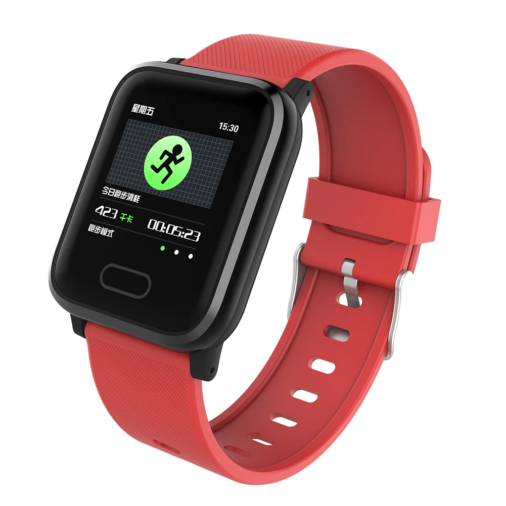 Bluetooth Смарт-браслет, трекер сердечного ритма, фитнес-трекер HI16, смарт-браслет, водонепроницаемый смарт-браслет, умные часы для мужчин