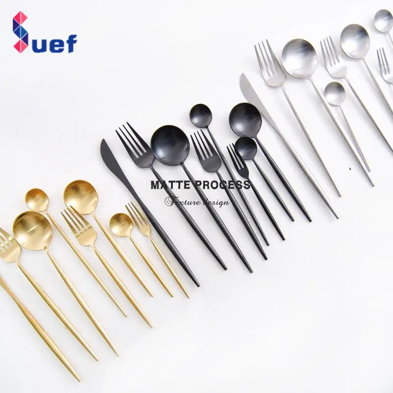 Набор столовых приборов SUEF из нержавеющей стали 8 шт./компл.|flatware set|stainless steel flatware