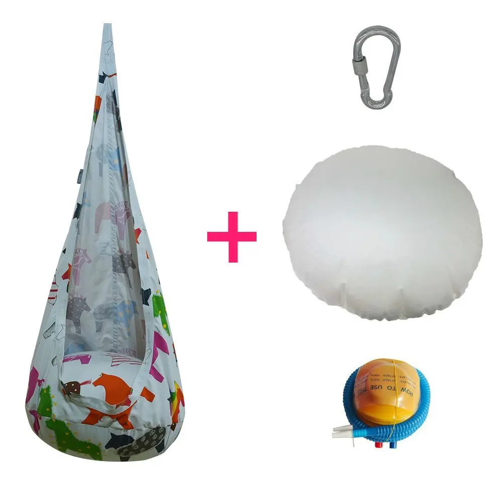 Мультфильм Стиль взрослых детские качели игрушки стул Крытый открытый надувной