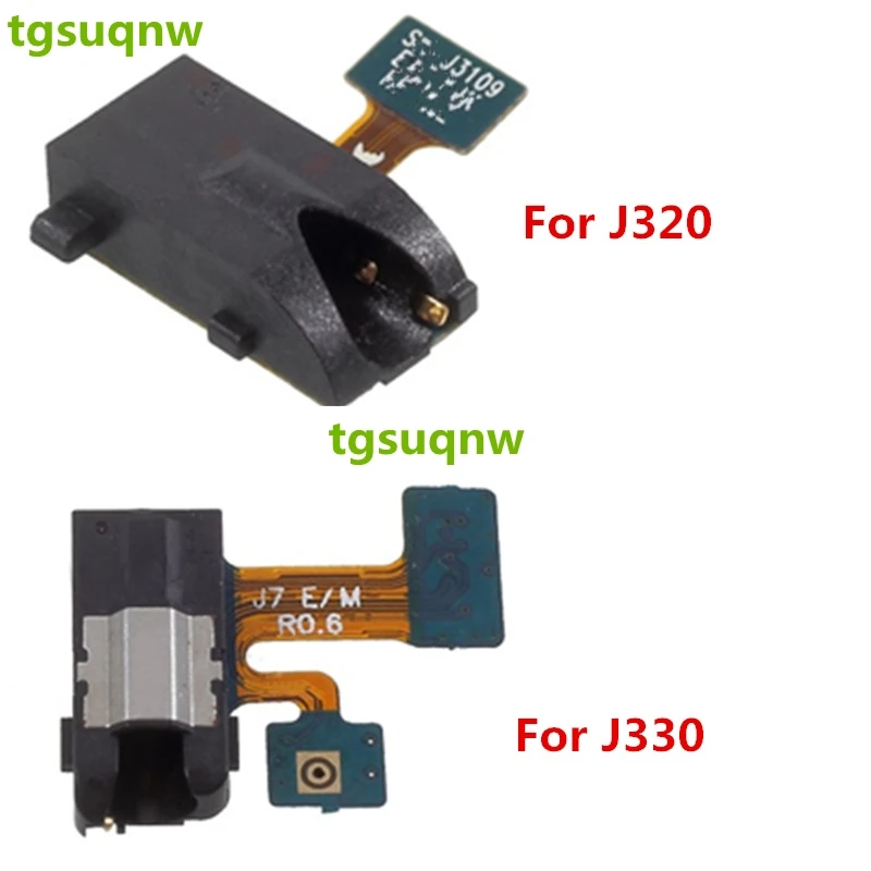 Разъем для наушников гибкий кабель часть для samsung Galaxy J3() J320 J320F/J3() J330 J330F разъем для наушников аудио