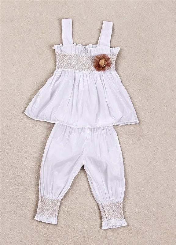 

toddler girl clothing 3pcs mother daughter dresses clothes Pants and Hat set Infant Girl Summer style kids fashion good