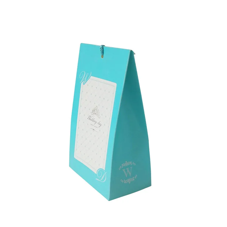 

50pcs Gift Bags & Wrapping Supplies Packaging Wedding Box Silver Crown Candy Gift Bag Conos De Papel De La Boda Decoracion