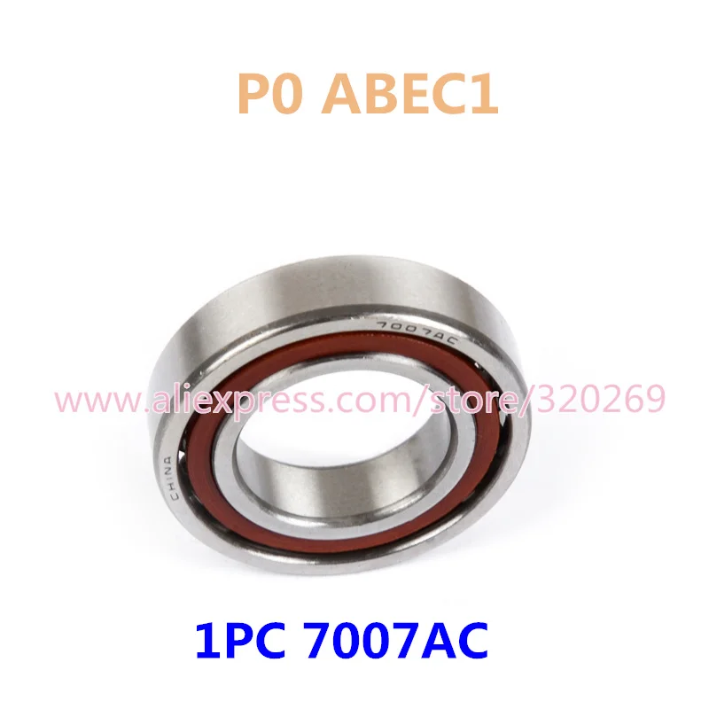 7007AC 7007 угловой контактный подшипник шпиндель с ЧПУ P0 P5 ABEC5 35x62x14 мм гравировальный