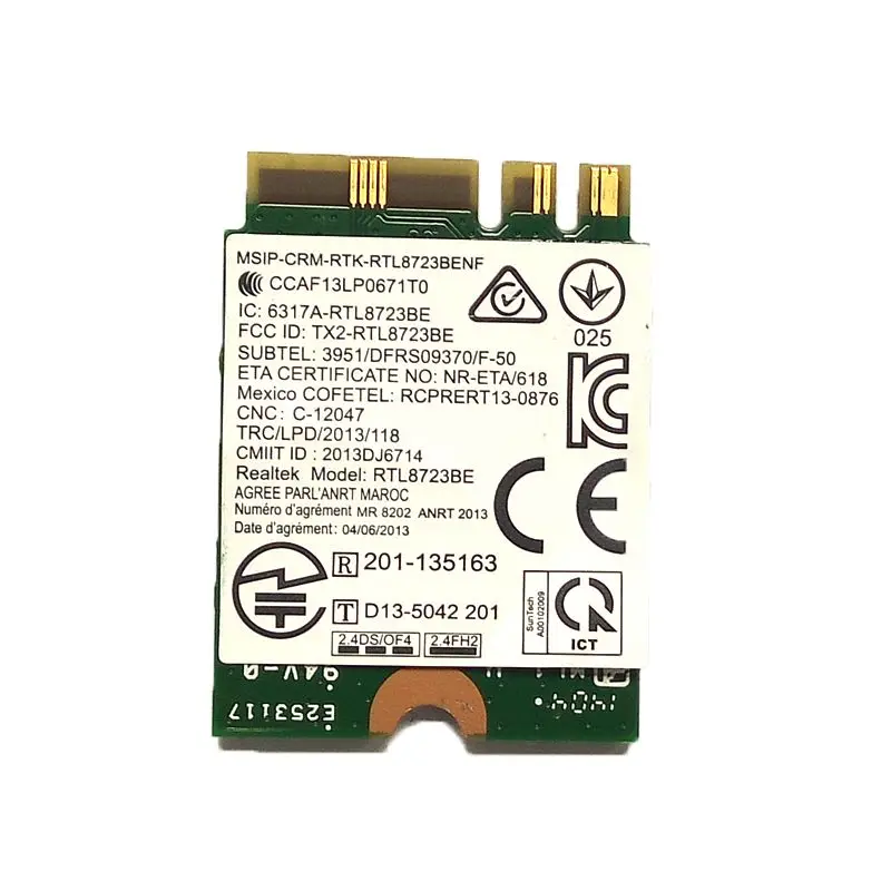 Новая карта для Realtek RTL8723BE NGFF WiFi Bluetooth 4 0 Lenovo E450 E550 E455 E555 Y40 Y50 B40 FRU 04X6025|lenovo wifi card|wifi
