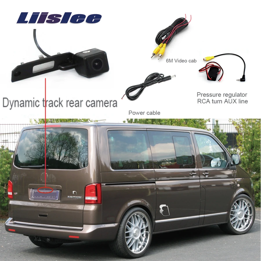 Liislee для Volkswagen Transporter T5 Multivan автомобильная парковочная камера заднего вида +
