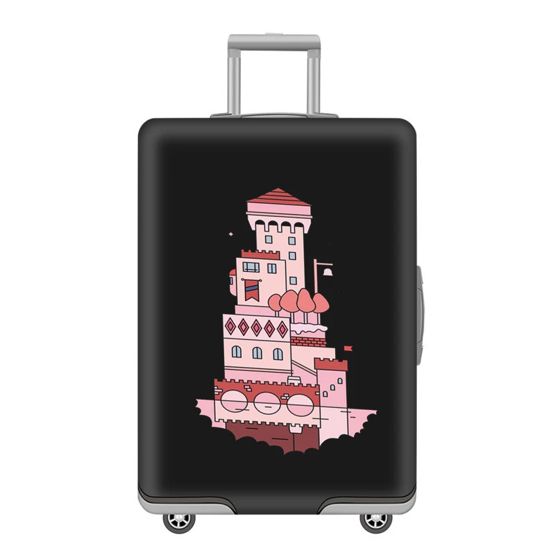 G Luggage cover Эластичный уплотненный багажный чехол, Защитные чехлы для багажа 19-32 дюймов, чехол для чемодана, износостойкие дорожные аксессуары - Цвет: G Luggage cover