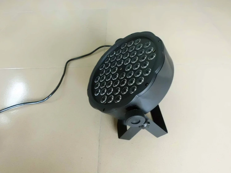 Горячая Распродажа светодиодный светильник Par 54X3W RGBW dmx с управлением звуком
