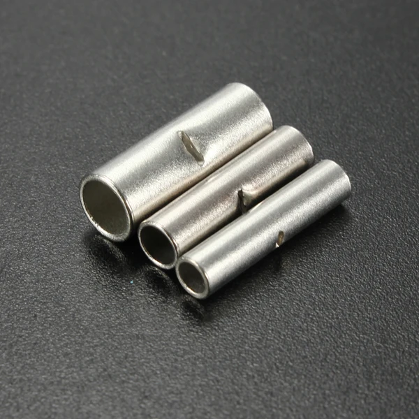 50 шт./лот 18-22 AWG Калибр неизолированные/неизолированные стыковые обжимные разъемы