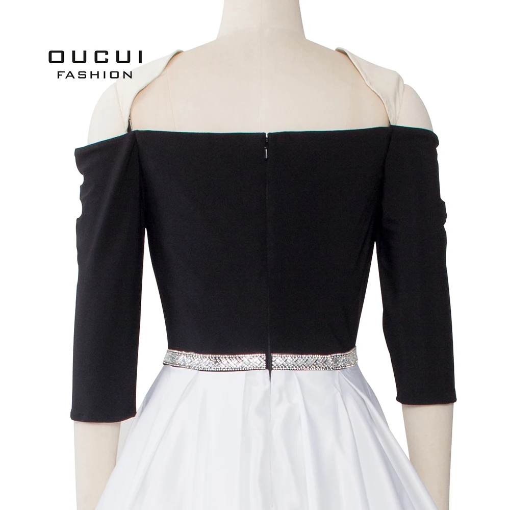 Простое черное женское длинное вечернее платье без бретелек 2019 бальное с