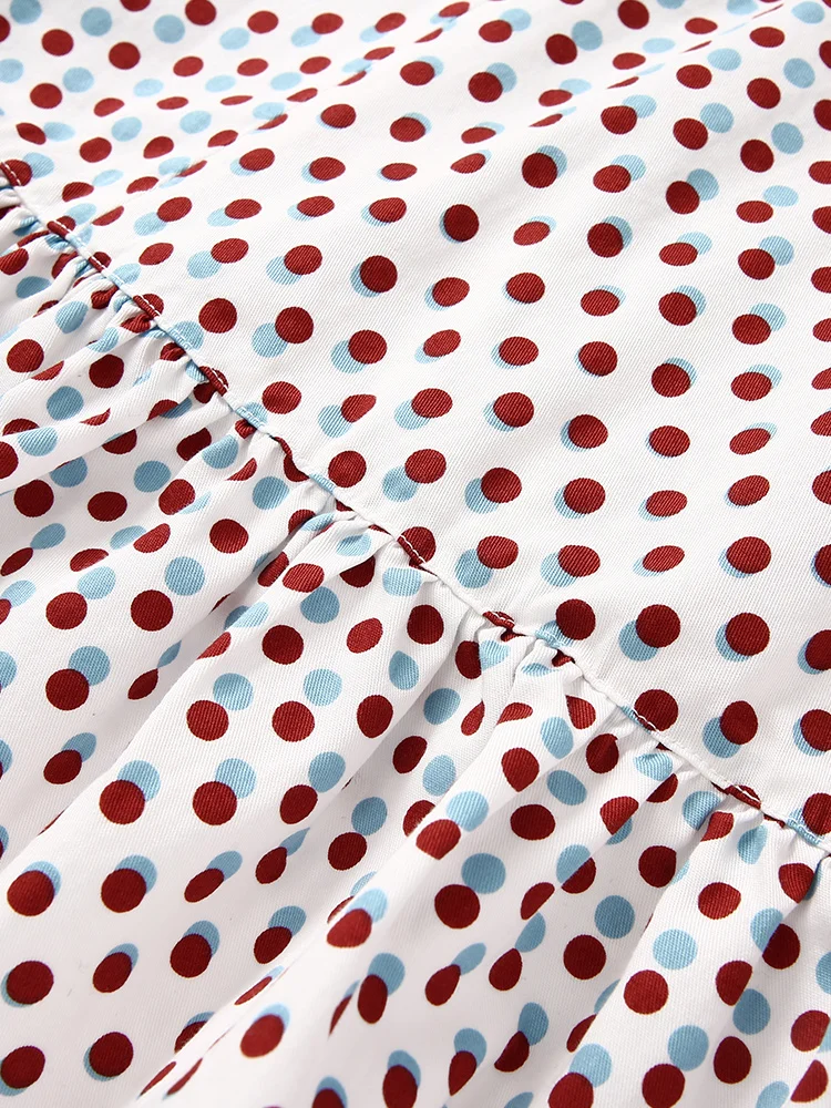 Платье для девочек-подростков Balabala весенне-осеннее платье с оборками на