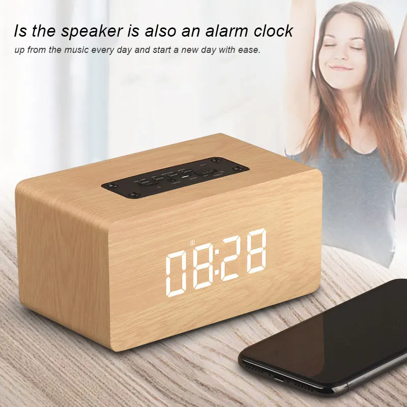 Беспроводной портативный Bluetooth динамик открытый бас перезаряжаемый