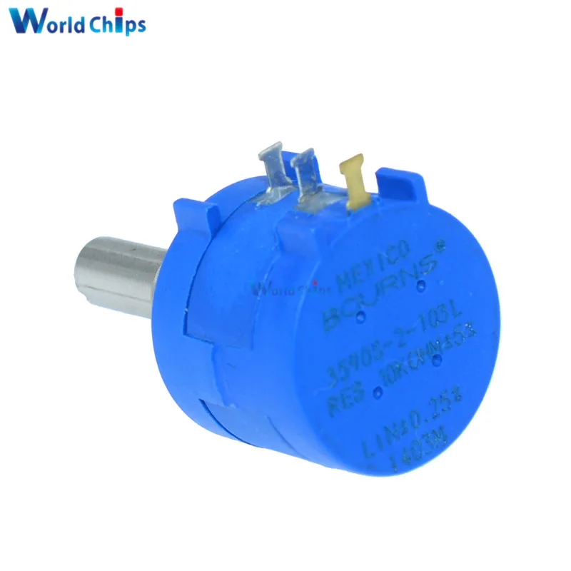 3590S-2-103L 3590S 10K Ом прецизионный мультиповоротный потенциометр 10 кольцевой