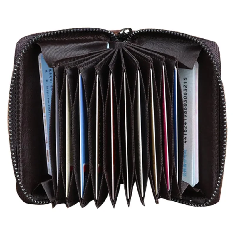 Мужской кошелек из натуральной воловьей кожи клатч для денег винтажный