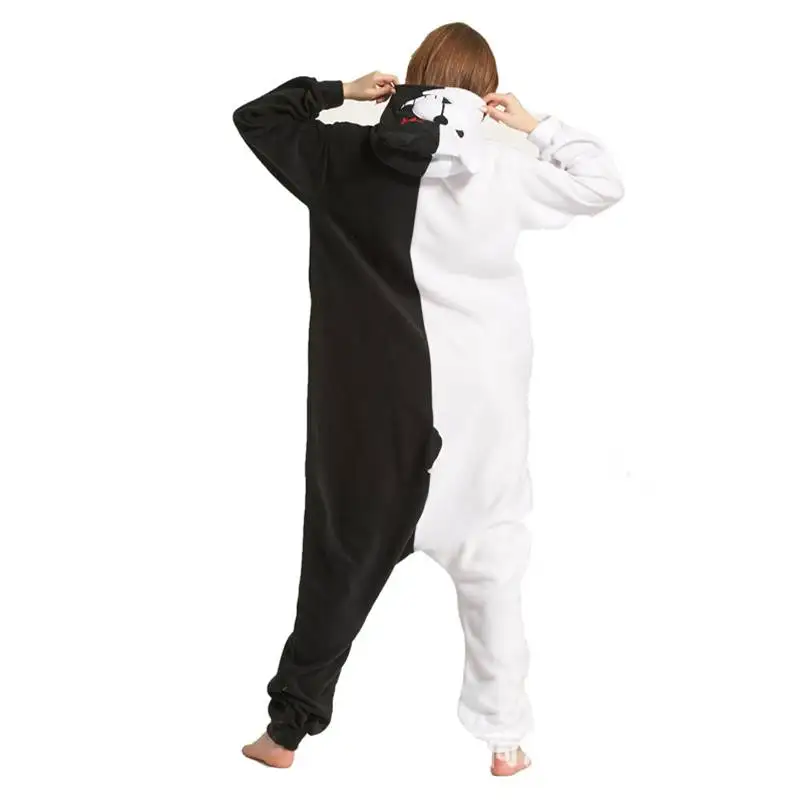 Kigurumi Пижама с животными Kumamon для взрослых и подростков женская пижама забавная