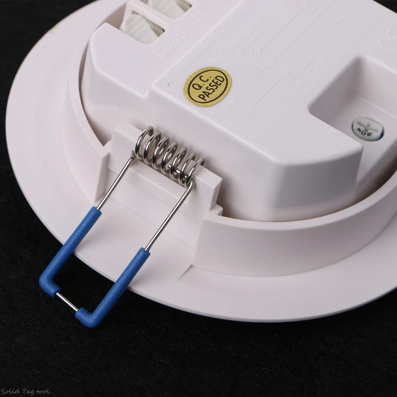 Инфракрасный ИК датчик движения 220 В встроенный светильник выключатель Детектор