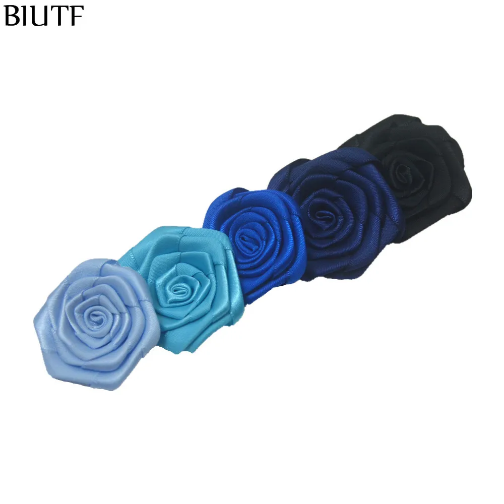 Атласная Розетка в рулоне 200 шт./лот 4 5 см|satin rosettes|headwear accessoriesaccessories bridal |