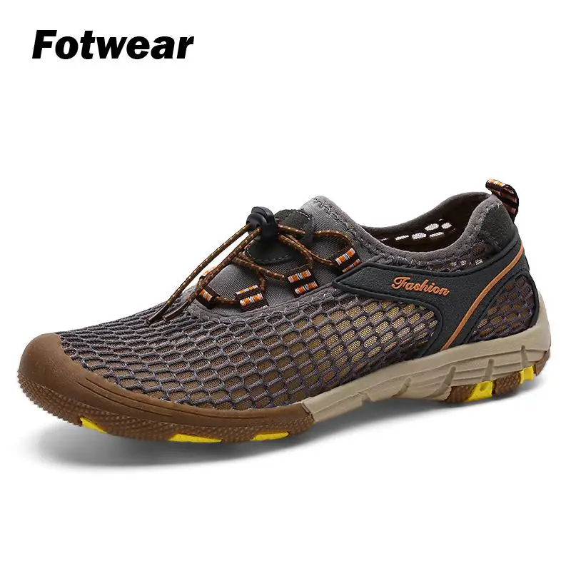 Fotwear мужские сандалии повседневная обувь Мужская Уличная для путешествий пеших