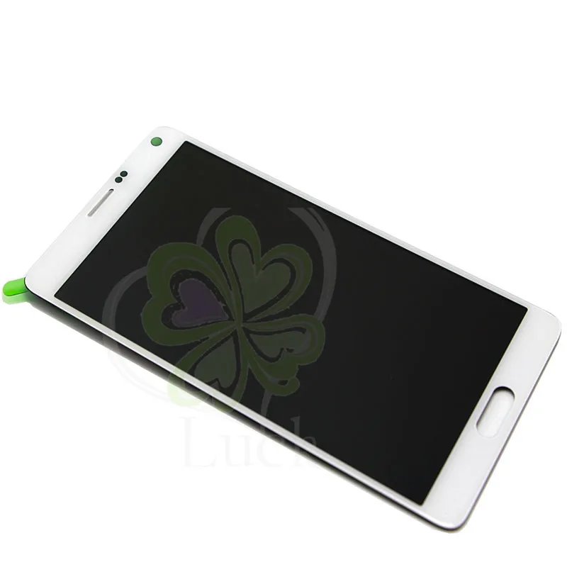 ЖК-дисплей AMOLED 5 7 дюйма для SAMSUNG Galaxy Note 4 с сенсорным экраном и дигитайзером samsung Note4