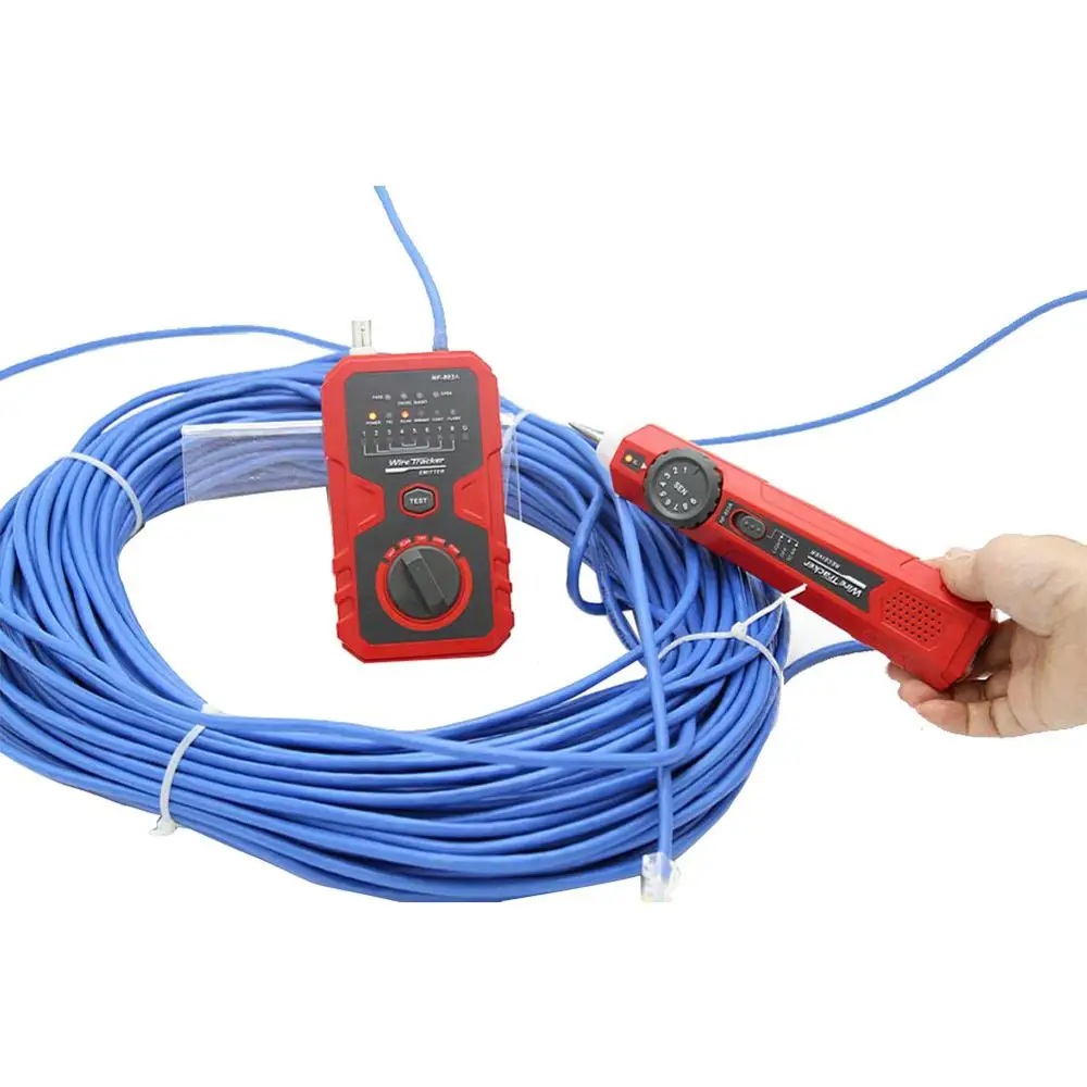 Noyafa NF 803A Сетевой провод трекер rj45 тестер тонер кабельный тестер|Сетевые
