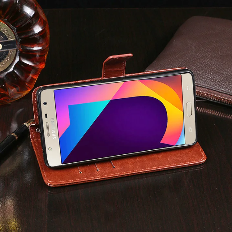 Чехол-книжка из искусственной кожи для Samsung Galaxy J1 2016 A3 A5 A7 2017 чехол-бумажник J3 J7 Core