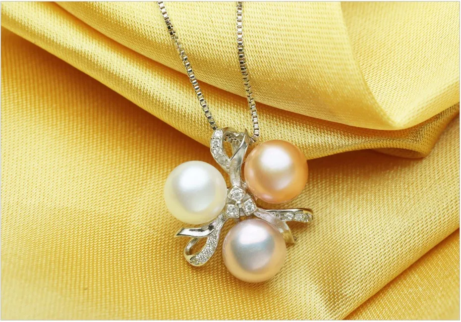 FENASY Fine Jewelry жемчужное ожерелье, Богемия белый розовый фиолетовый жемчуг ювелирные изделия Шарм ожерелье женщин жемчужный кулон AliExpress