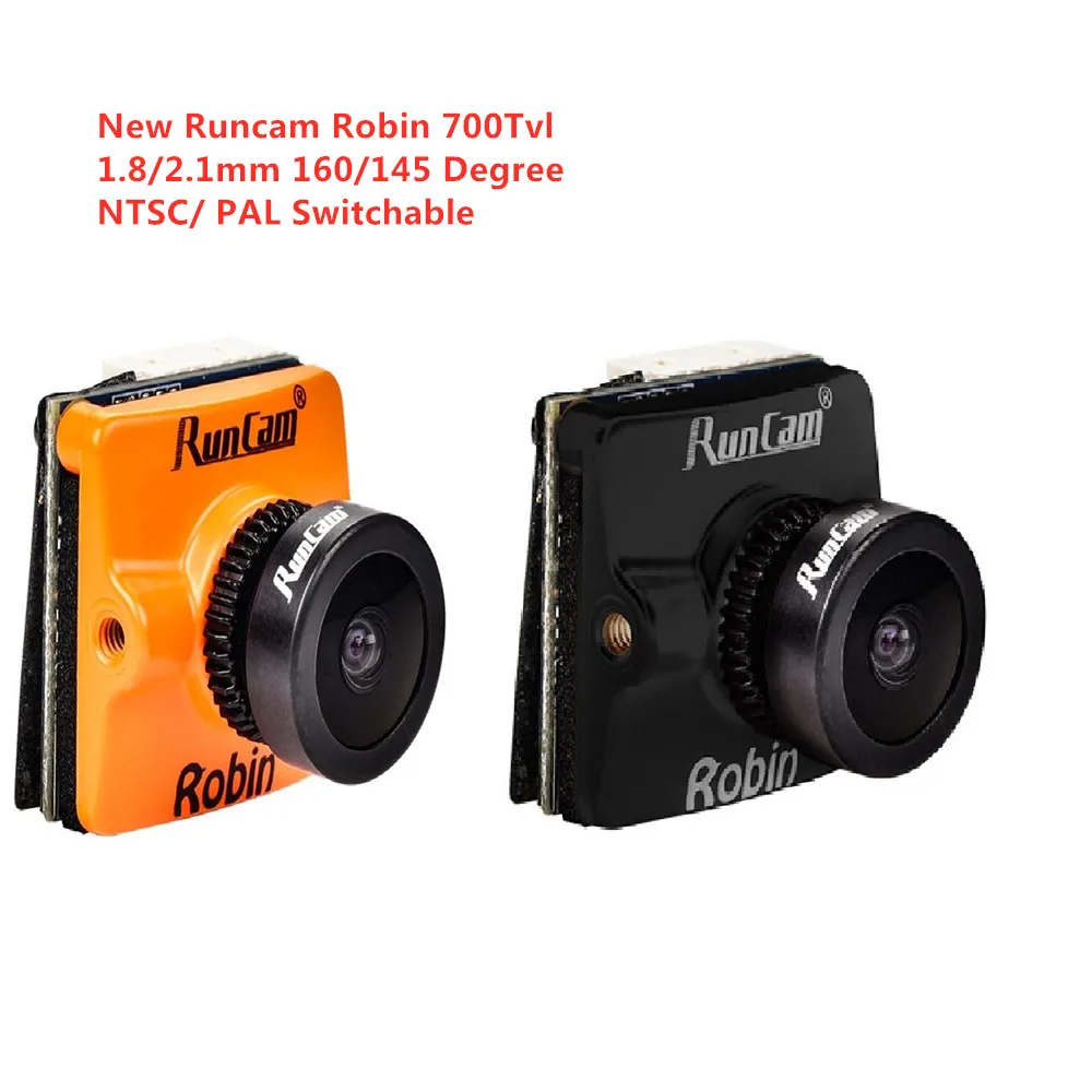 Новинка RunCam Robin 700TVL 1 8 мм 2 4:3 NTSC & PAL переключаемая CMOS FPV камера для RC гоночного дрона