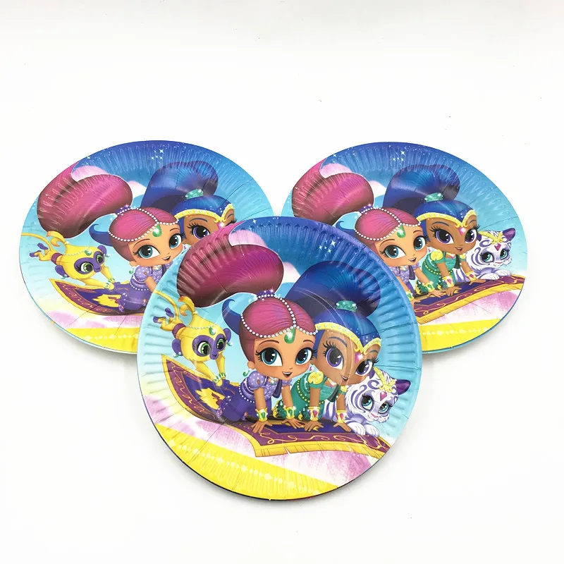 41 шт./лот вечерние салфетки с блестящей тематикой блестящие для детского душа