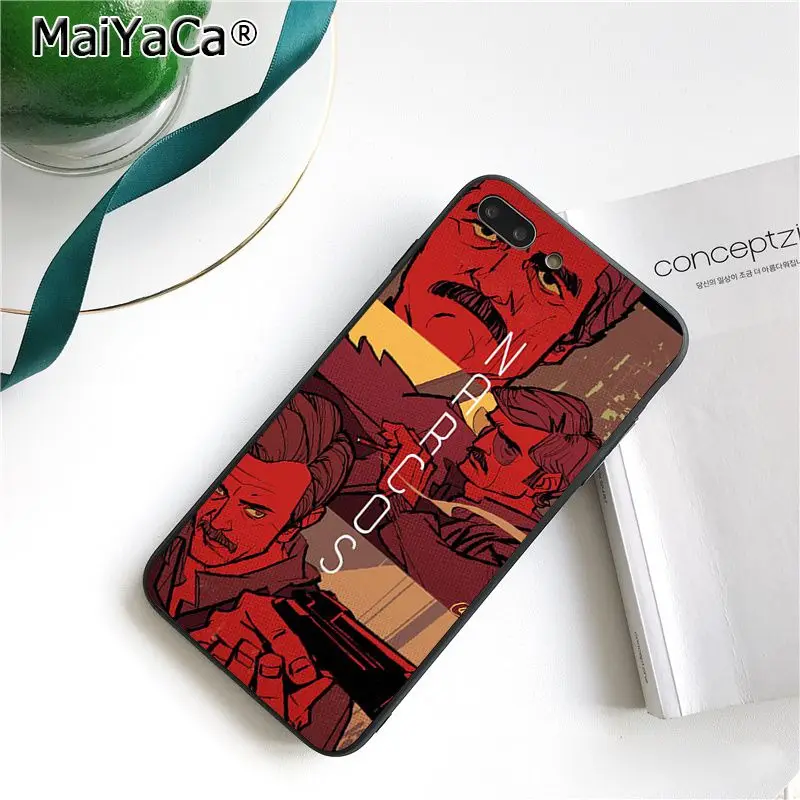 A10 MaiYaCa Narcos ТВ серии Пабло Эскобар чехол для телефона с рисунком для iphone 11 Pro 11Pro MAX 8 7 6 6S Plus X XS MAX 5 5S SE XR - Цвет: A10