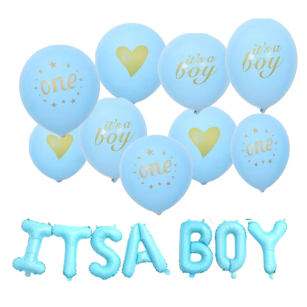 9 шт./лот латексные надувные шары it A Boy/Girl свадебные украшения воздушный шар для