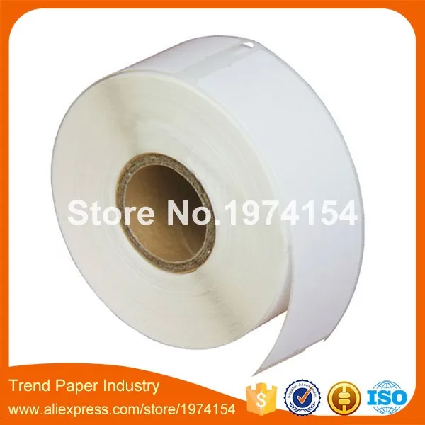80x Rolls 9/16 &quotx 3-7/16&quot Белый 2-вверх файл метки папок (260 этикеток) Dymo 30277 совместимый