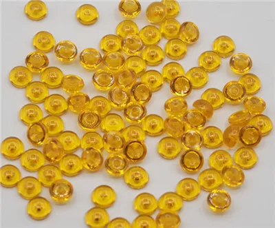 YELLOW 100 шт./упак. акриловые Пластик шахматы круглый Pawn штук, настольная карточная игра, настольные игры, Запчасти аксессуары для slime игры 8 видов цветов - Цвет: YELLOW
