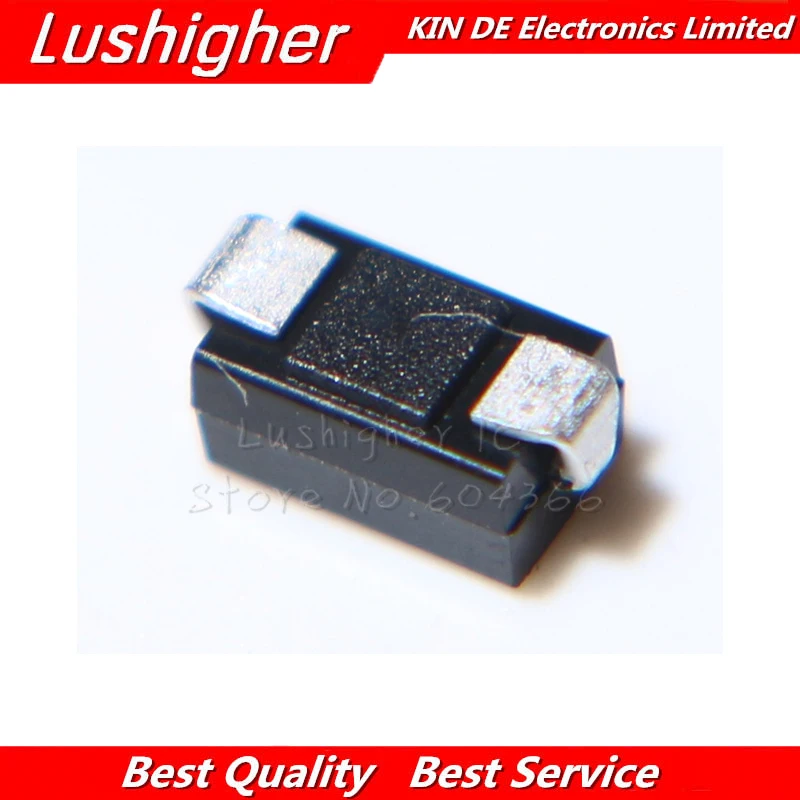 100PCS 1N5819 SS14 1N5822 SS34 SR160 SS16 1N5817 SS12 SR1100 SS110 SR360 SS36 SR240 SS24 SR2100 SS210 SS310 SMA Rectifier Diode |