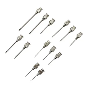 Шприц для игл для птицы и животных, игла для свиней и куриц из нержавеющей стали 100, иглы для инъекций свиней, 304 шт.