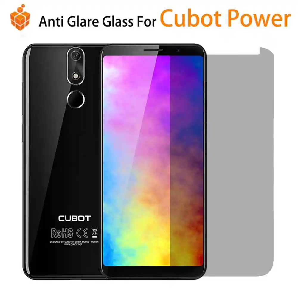 Power anti glare 9H закаленное стекло для Cubot X19 X18 Plus Антибликовая Защита экрана для Cubot P20 power J3 H3 R11 закаленное защитное стекло - Цвет: Power anti glare