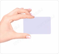 free shopping 100pcs rfid white card sri512srt512 chip card iso14443 type b 13 56 mhz contactless chip with 512 bit eeprom