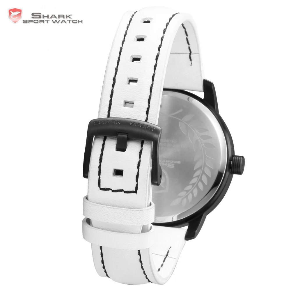 Лучший Бренд Класса Люкс АКУЛА Спортивные Часы Мужчины С Ограниченной Белый