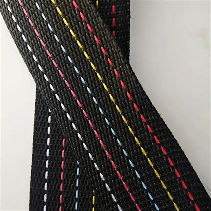 Регулируемая женская сумка на ремне модный дизайн в полоску Золотой пистолет