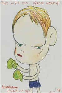 PC4118 Yoshitomo Nara Sleepwalking кукла японский холст живопись скандинавские аниме плакаты и печать настенные картины для детской комнаты декор - Цвет: PC4118