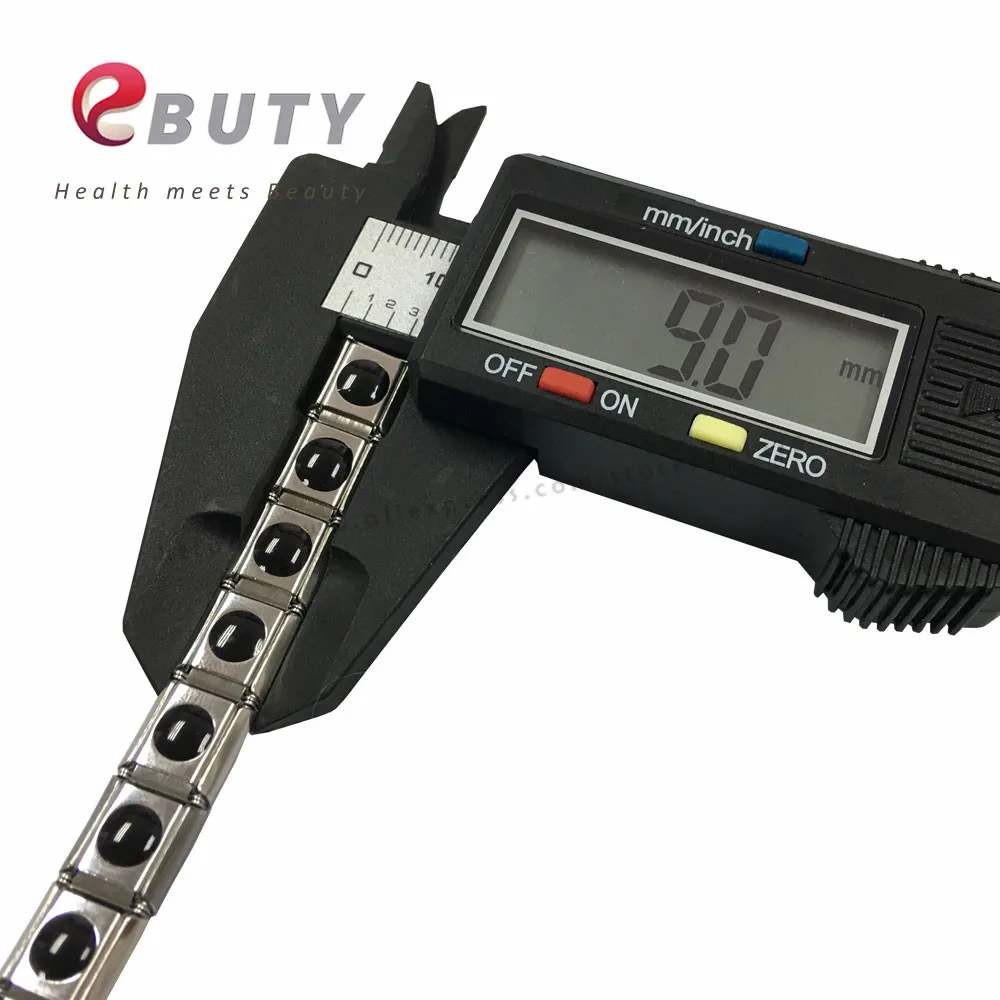 Браслет EBUTY из квантовой биоэнергетической нержавеющей стали с 20 германиевыми