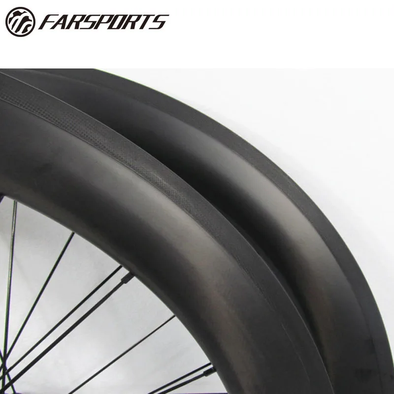 Бескамерные Farsport FSC60-CM-25 DT240 высокого класса 60 мм колесо из сплава углерода с шириной 25 мм, 700c Углеродные покрышки для велосипеда 60