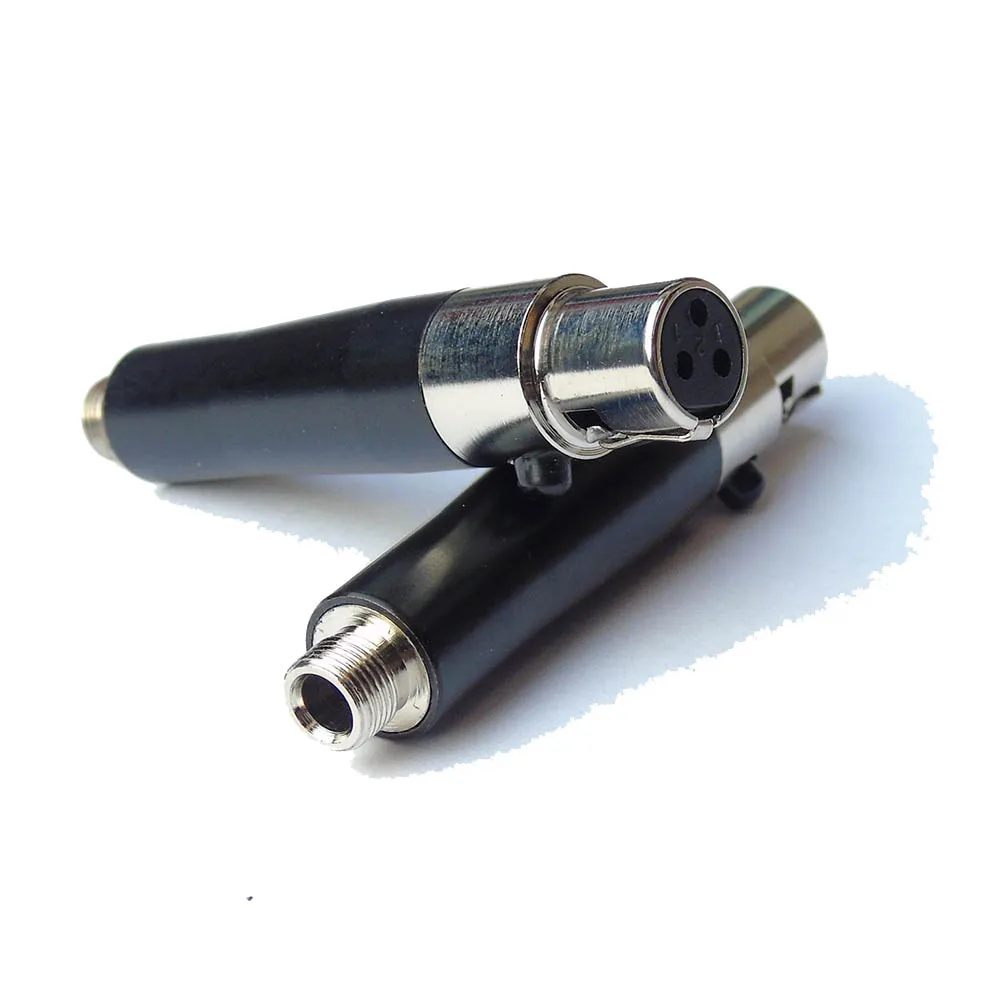 Высококачественный аудиоадаптер 2 шт./лот Mini Xlr 3pin мама до 1/8 дюйма 3 5 мм для