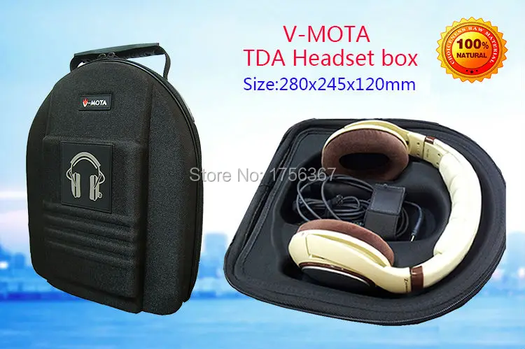 V-MOTA TDA гарнитура для переноски Чехол коробок для Sennheiser HD700 HD650 HD600 HD580 HD558 HD545 HD565 HD598 hd518 HD гарнитура(костюм чехол
