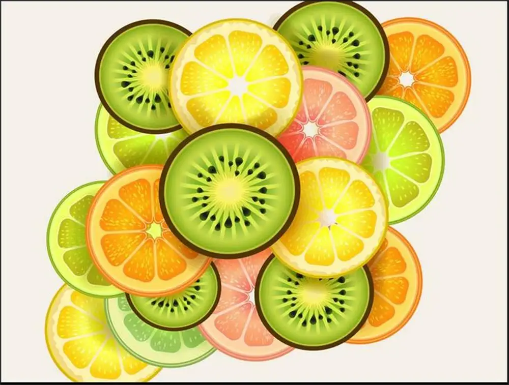 3D обои фрески/нетканые/пользовательские фото обои/Мода фрукты мультфильм/3d ТВ