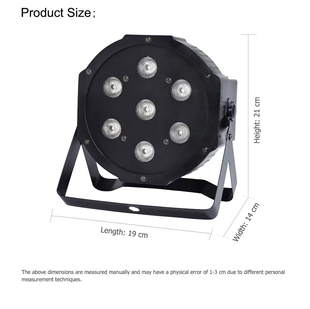 Par Light 7x10 Вт для сценического освещения RGBW 4 цвета светодиодный для DJ события вечерние Дискотека день рождения свадьбы