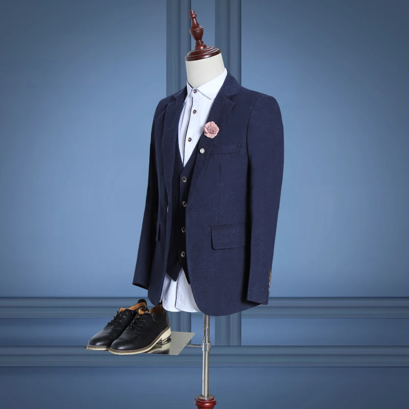 Новинка весна осень 2017 модные стильные мужские костюмы высококачественные