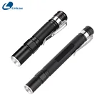 Портативный светодиодный фонарик XPE с зажимом, карманный фонарик, переключатель режимов, уличный светильник для кемпинга, батарея AAA, вспысветильник лампа, ручсветильник