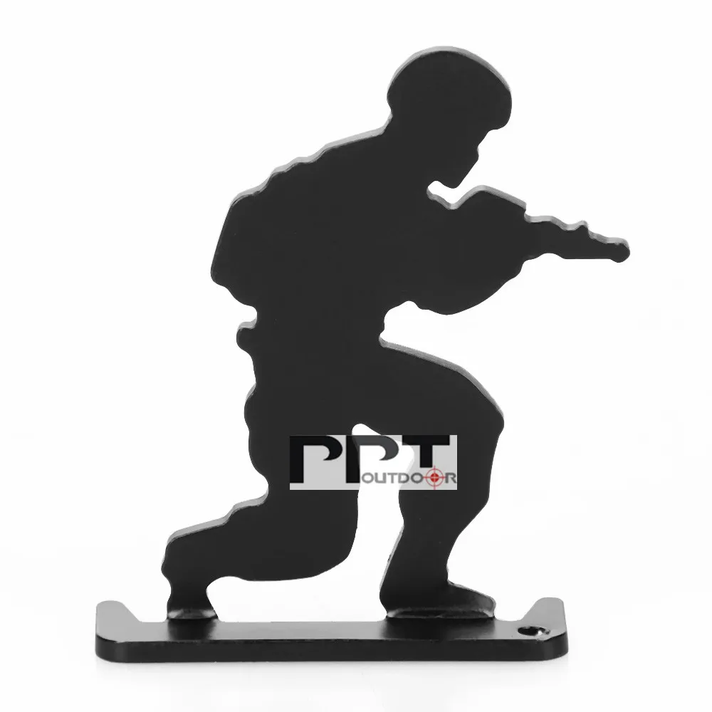 Металлический Airsoft стрельба цель для прогулок армейские Стиль (6 шт./упак.)